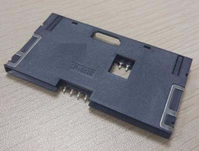 Smart Card Connector PUSH PULL,8P+2P